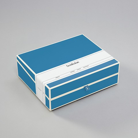 Boîte de Classement (A4) Azzurro